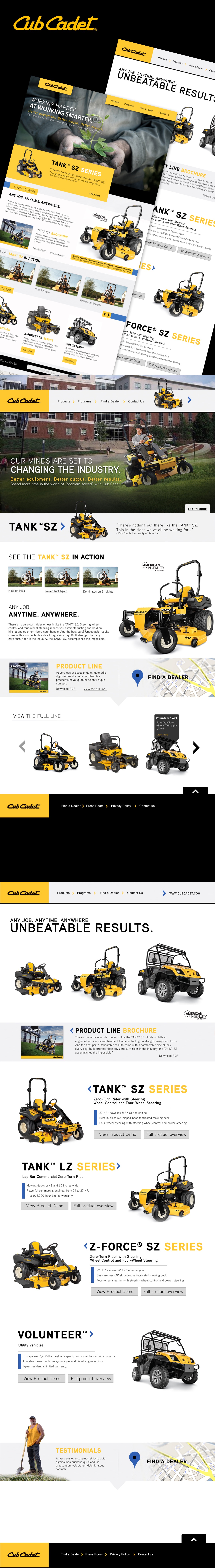 Cub Cadet detail 1